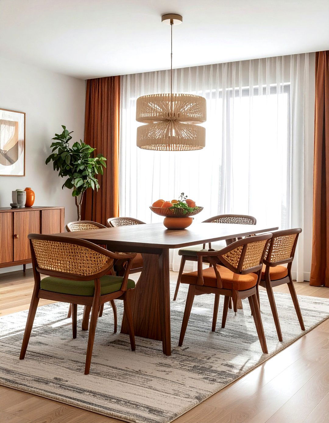 Mid Century Modern Dining Room - 30 stunning dining room ideas
