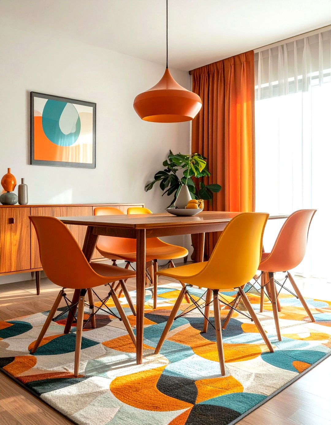 Mid Century Modern Dining Room - 30 transformed dining room ideas