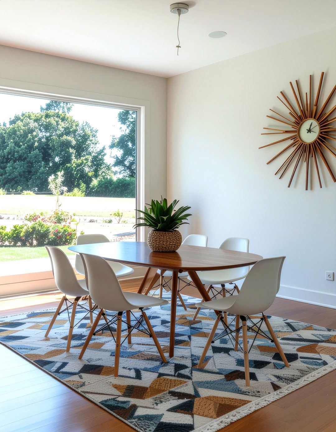 Mid Century Modern Dining Room - 30 cool neutral dining room ideas