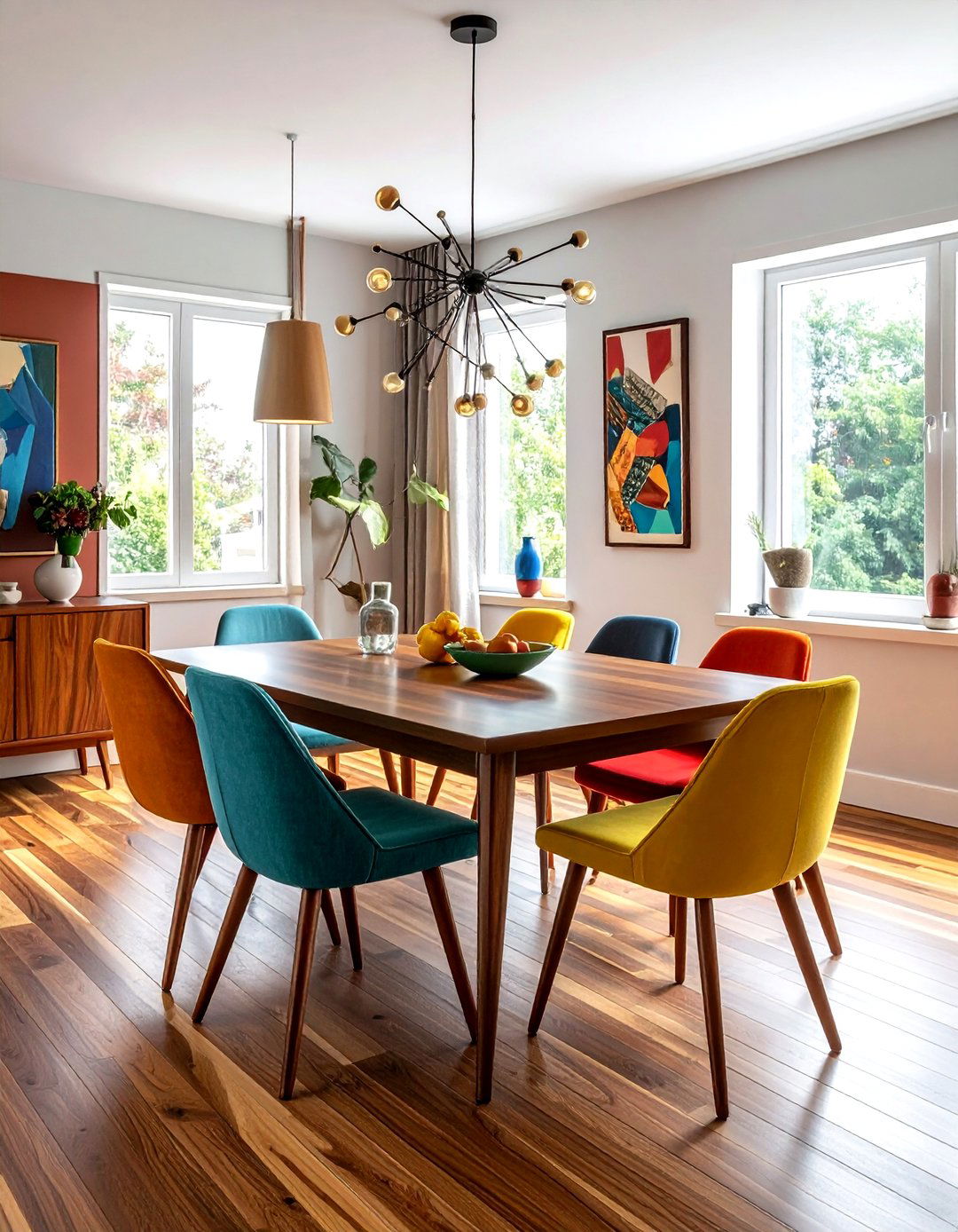 Mid Century Modern Dining Room - 30 designer dining room ideas
