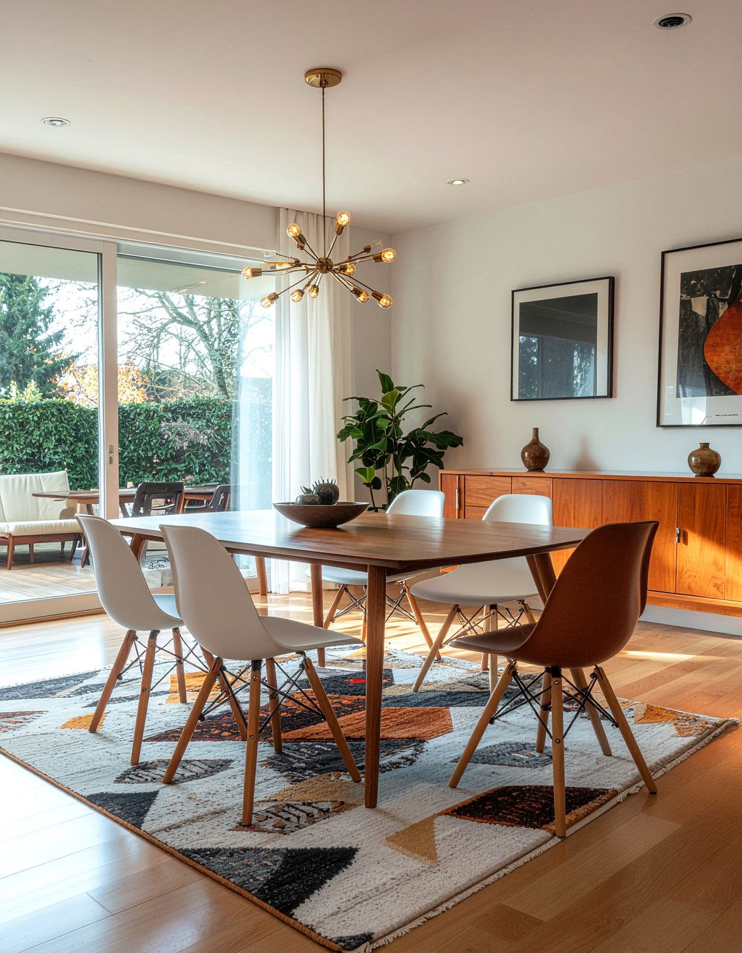 Mid Century Modern Dining Room - 30 dining room inspiration ideas
