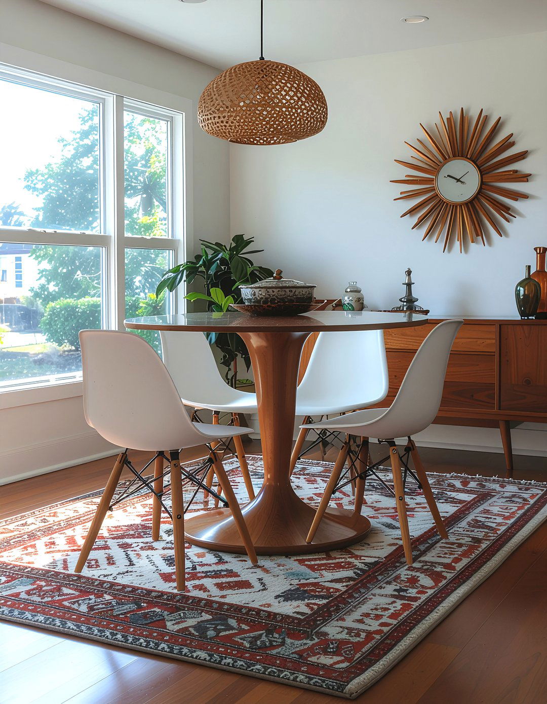 Mid Century Modern Dining Room - 30 dining room niche ideas