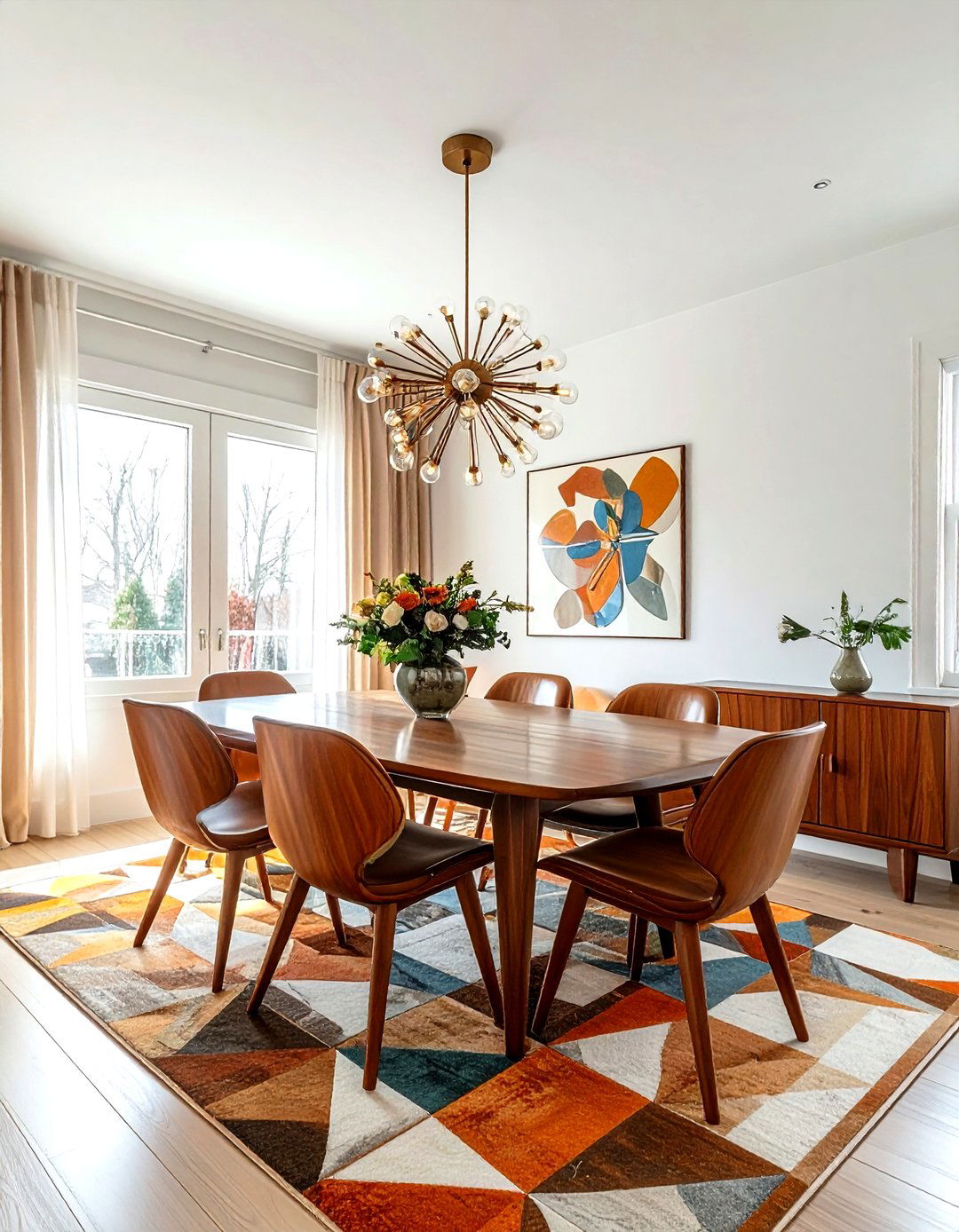 Mid Century Modern Dining Room - 30 grand dining room ideas
