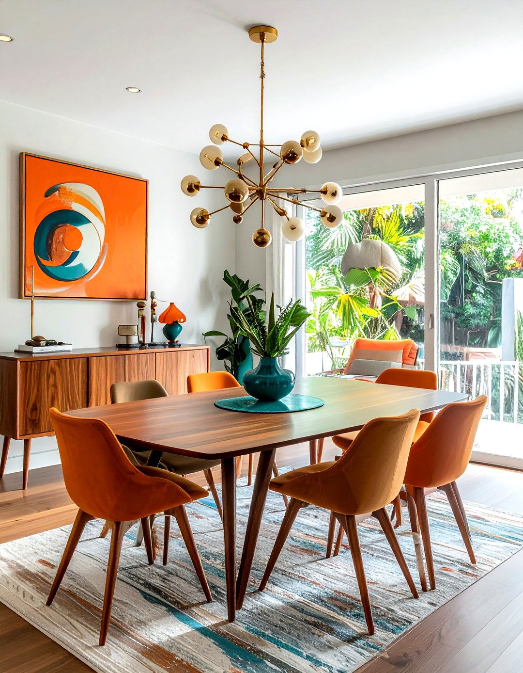 Mid Century Modern Dining Room - 30 highlight dining room ideas