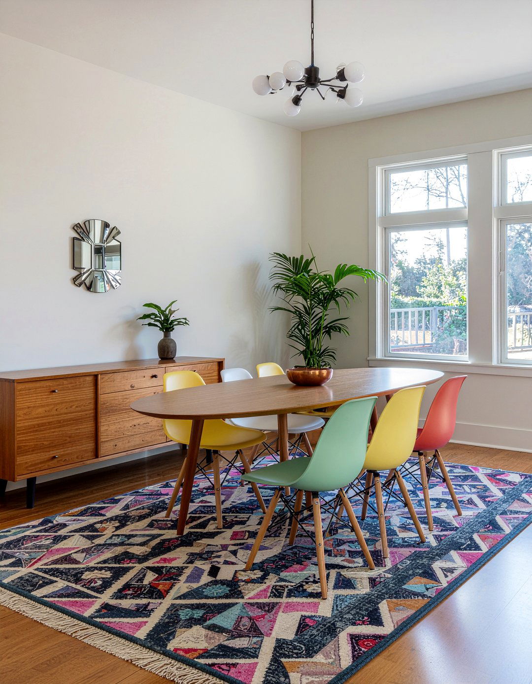 Mid Century Modern Dining Room - 30 new build dining room ideas