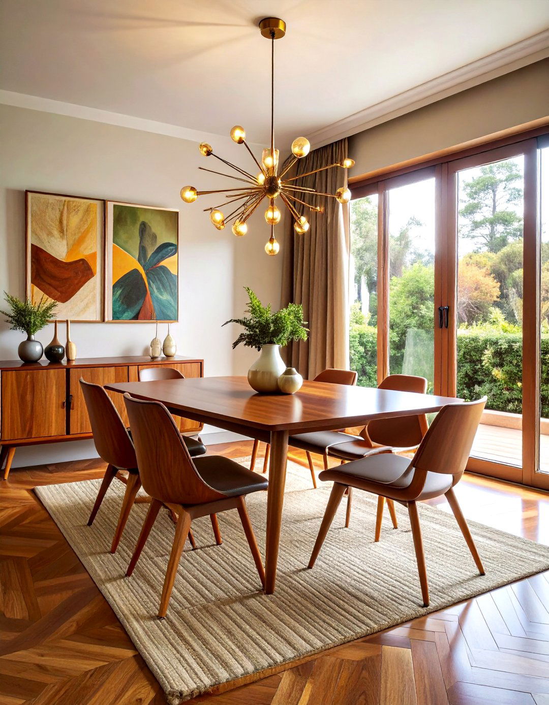 Mid Century Modern Dining Room - 30 proper dining room ideas