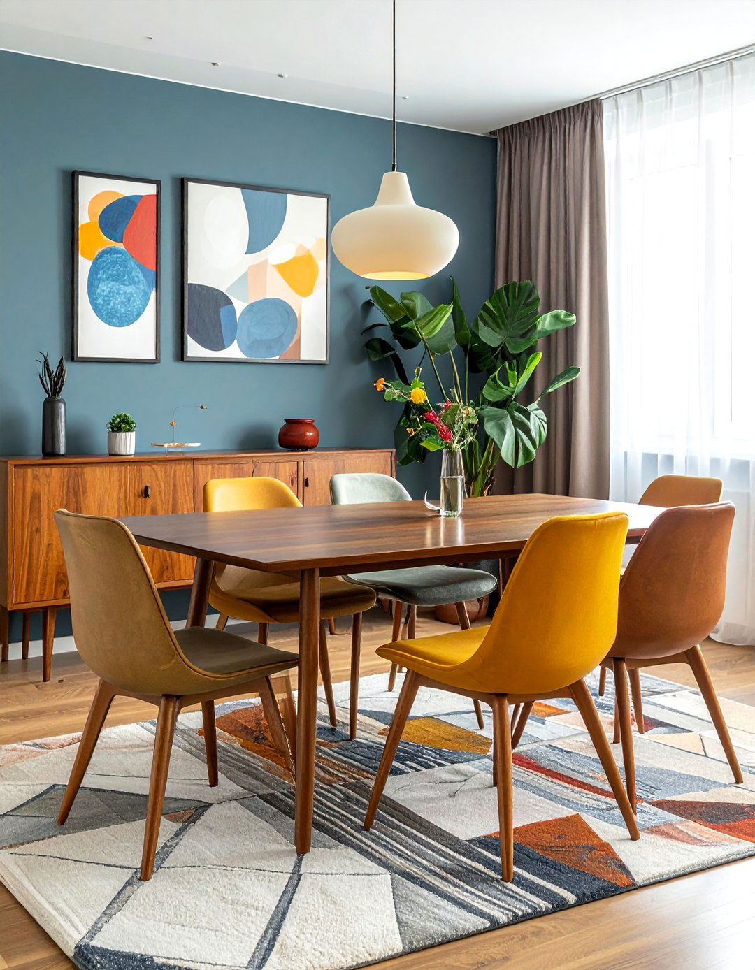 Mid Century Modern Dining Set - 30 updated dining room ideas