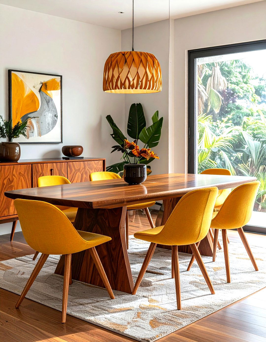 Mid Century Modern Dining Set - 30 versatile dining room ideas