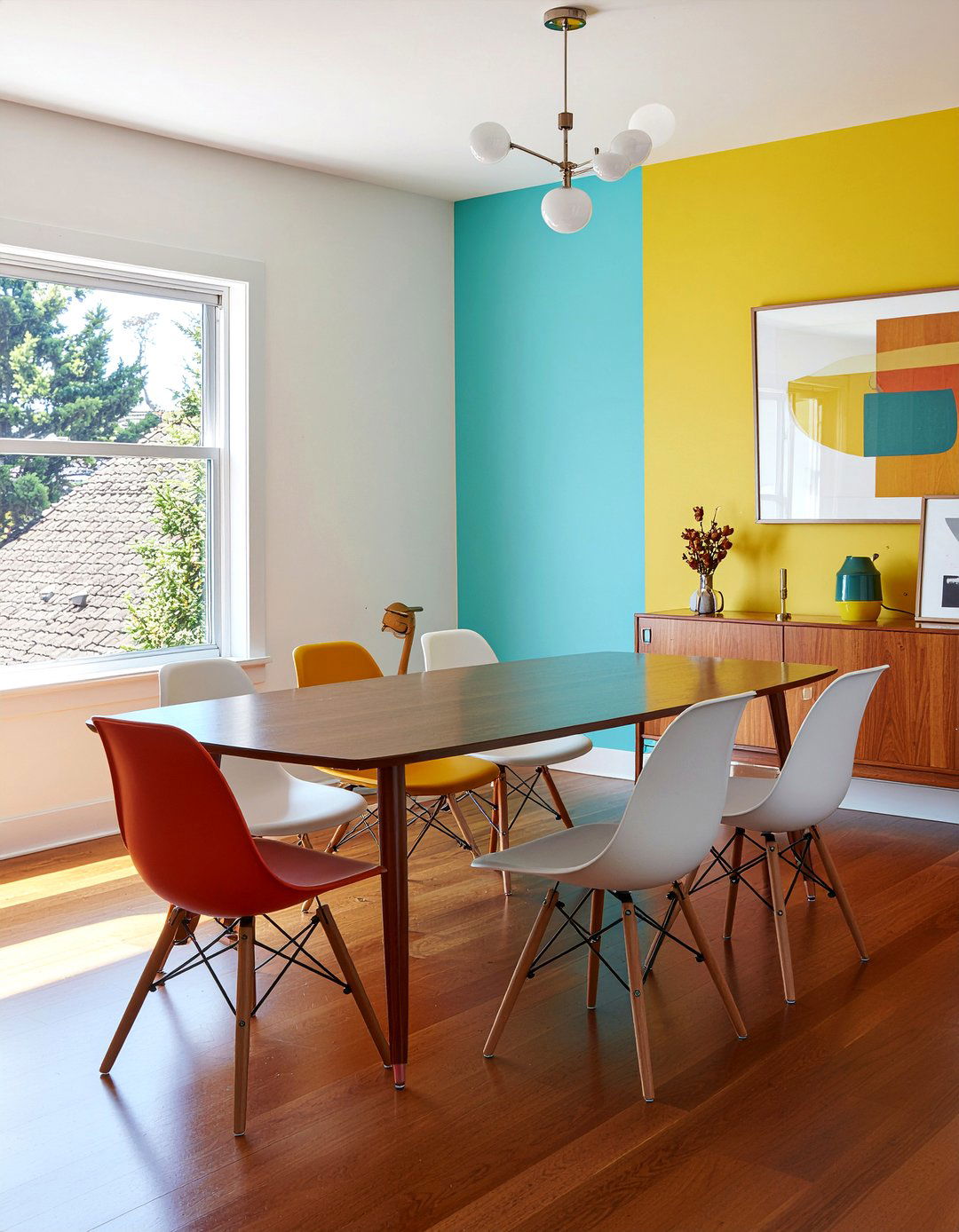 Mid Century Modern Dining Table - 30 dining room seating for 10 ideas