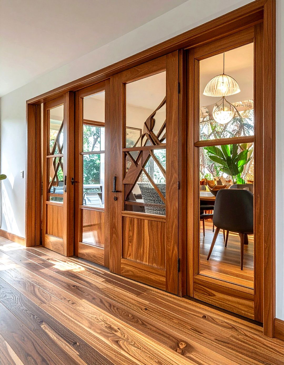 Mid Century Modern Doors - 30 dining room door ideas