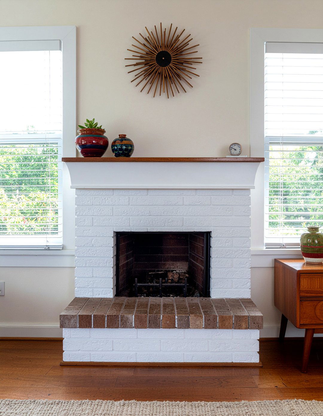 Mid Century Modern Fireplace - 30 bedroom fireplace mantels