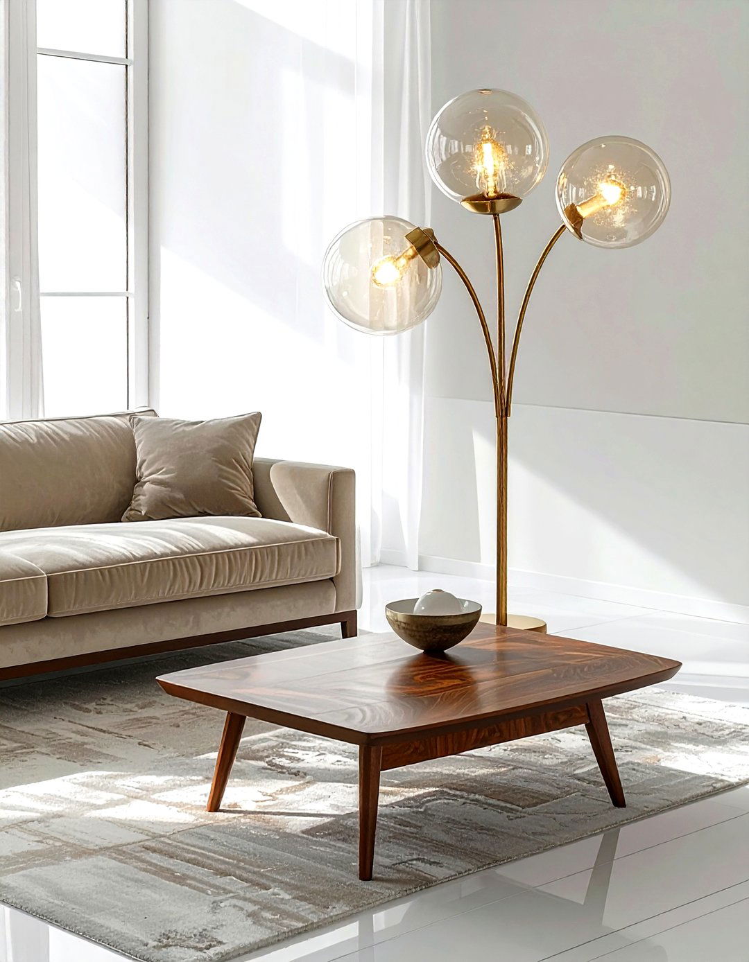 Mid Century Modern Floor Lamp Living Room - 30 living room lamp ideas