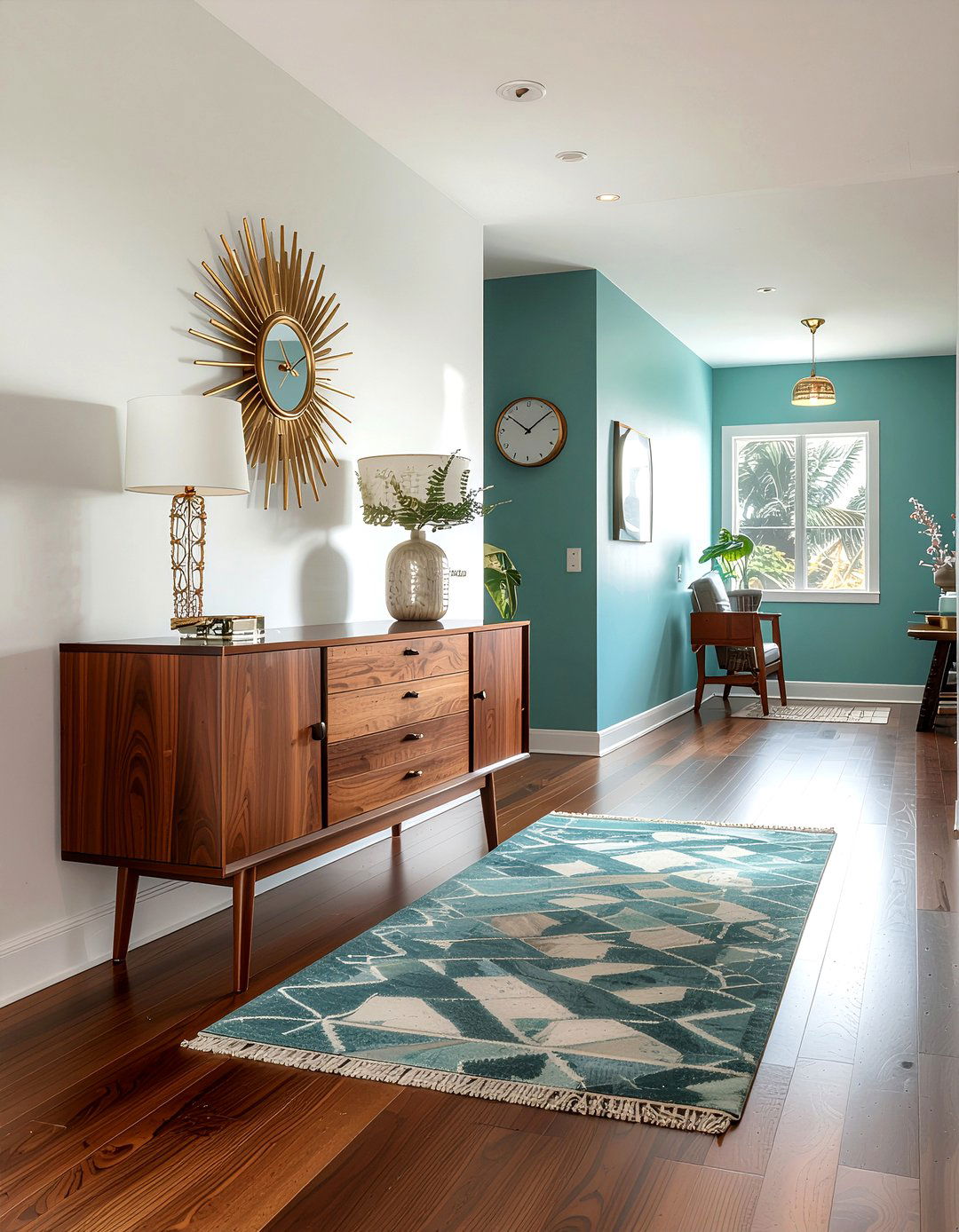 Mid Century Modern Foyer - 30 entryway decor ideas