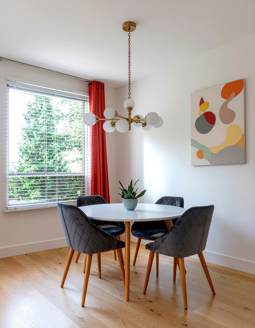 Mid Century Modern Globe Light - 30 globe chandelier dining room ideas