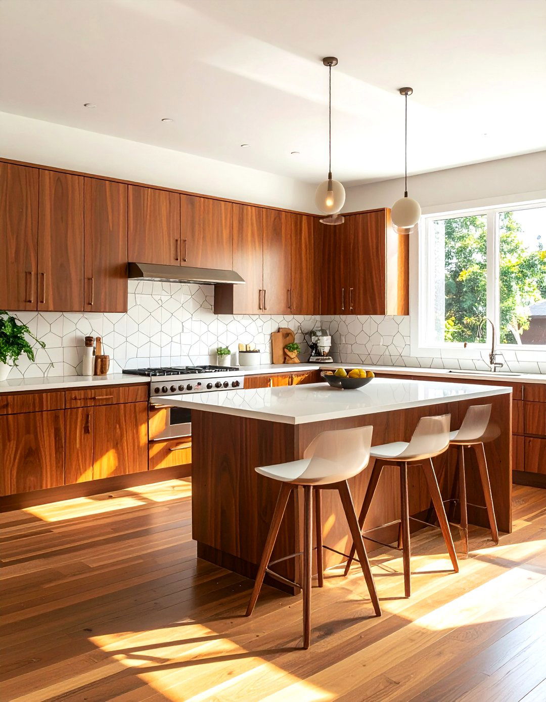 Mid Century Modern Kitchen - 30 clean kitchen ideas