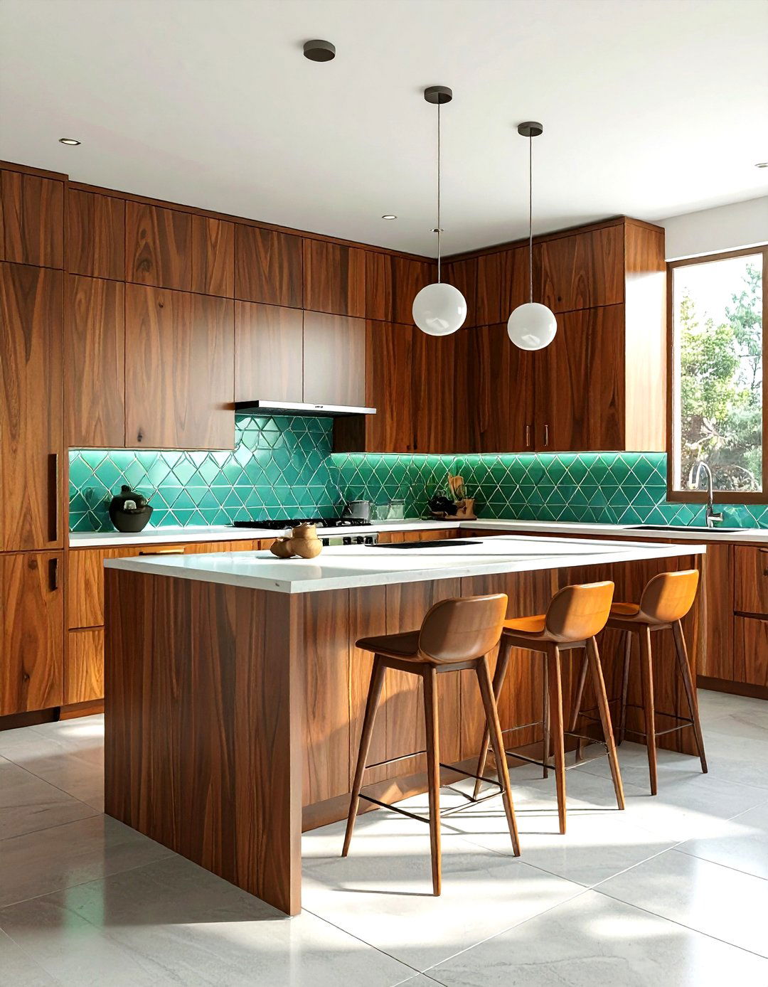 Mid Century Modern Kitchen - 30 kitchen personality ideas