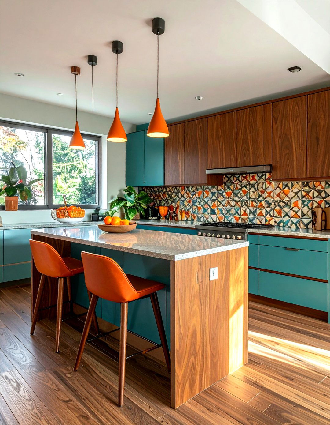 Mid Century Modern Kitchen - 30 kitchen room settings