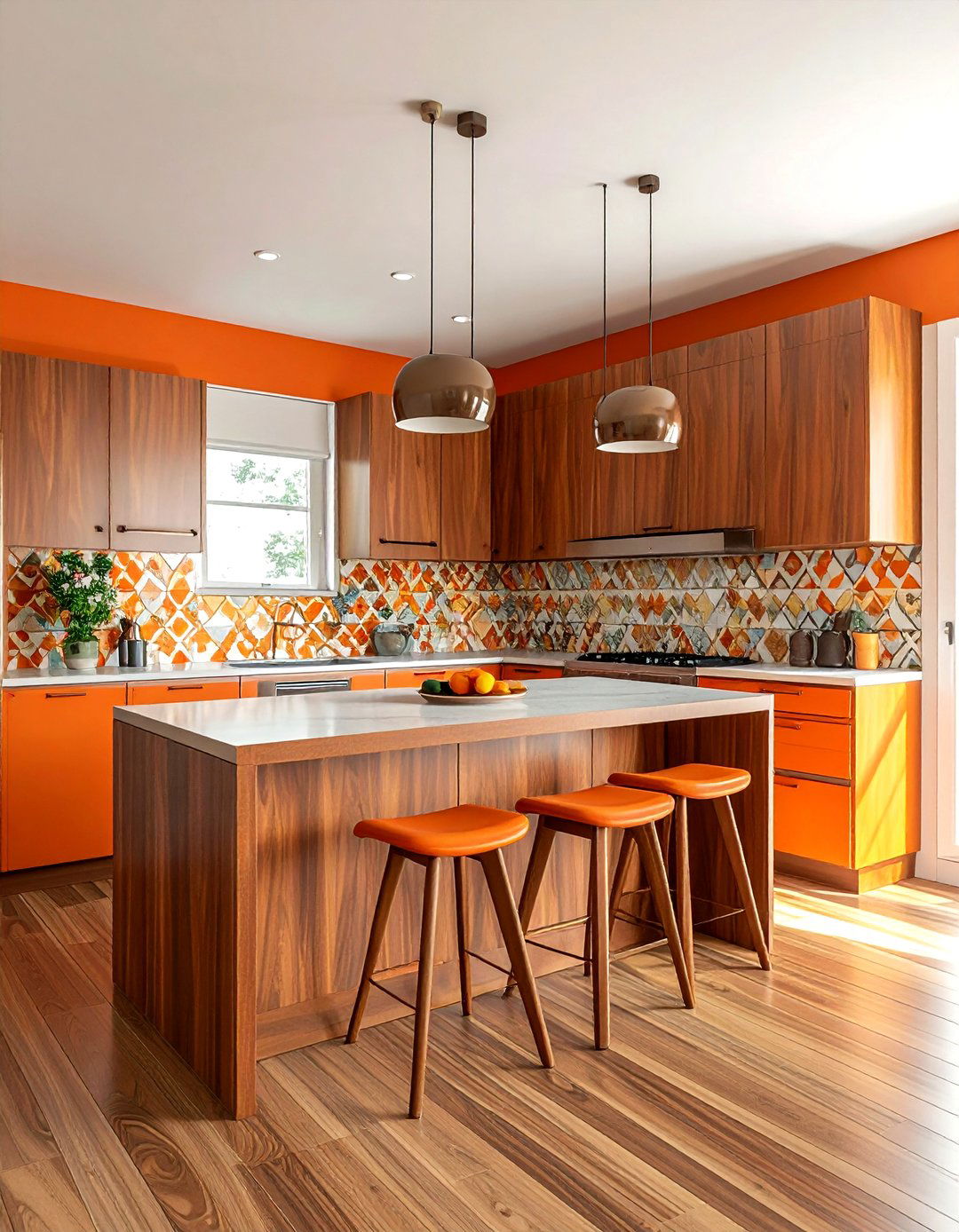 Mid Century Modern Kitchen - 30 comfortable kitchen ideas