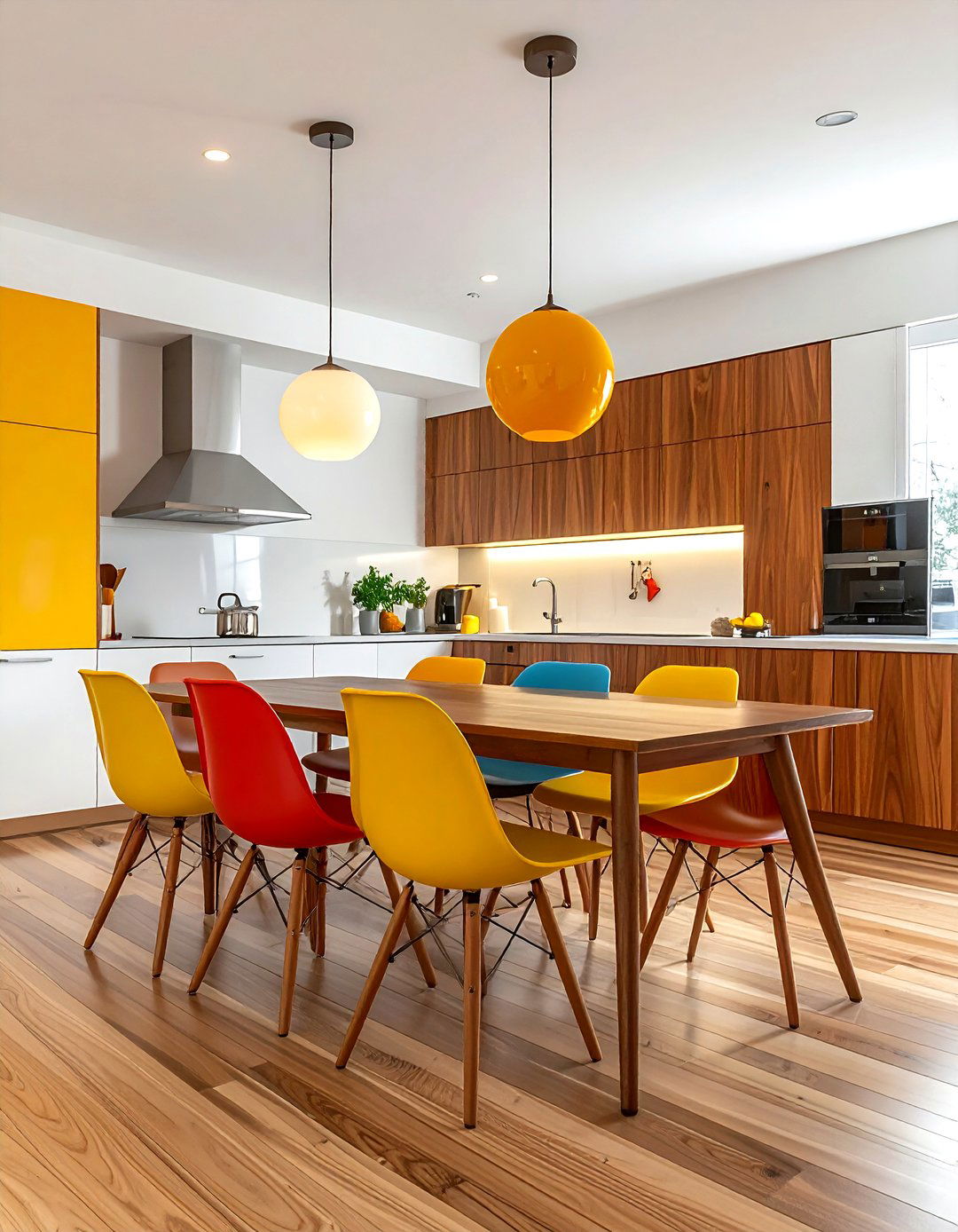 Mid Century Modern Kitchen Dining - 30 dining room kitchen combo ideas