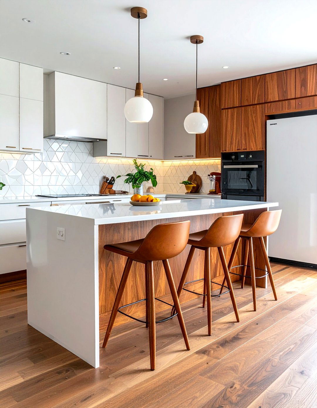 Mid Century Modern Kitchen Island - 30 kitchen island with seating ideas