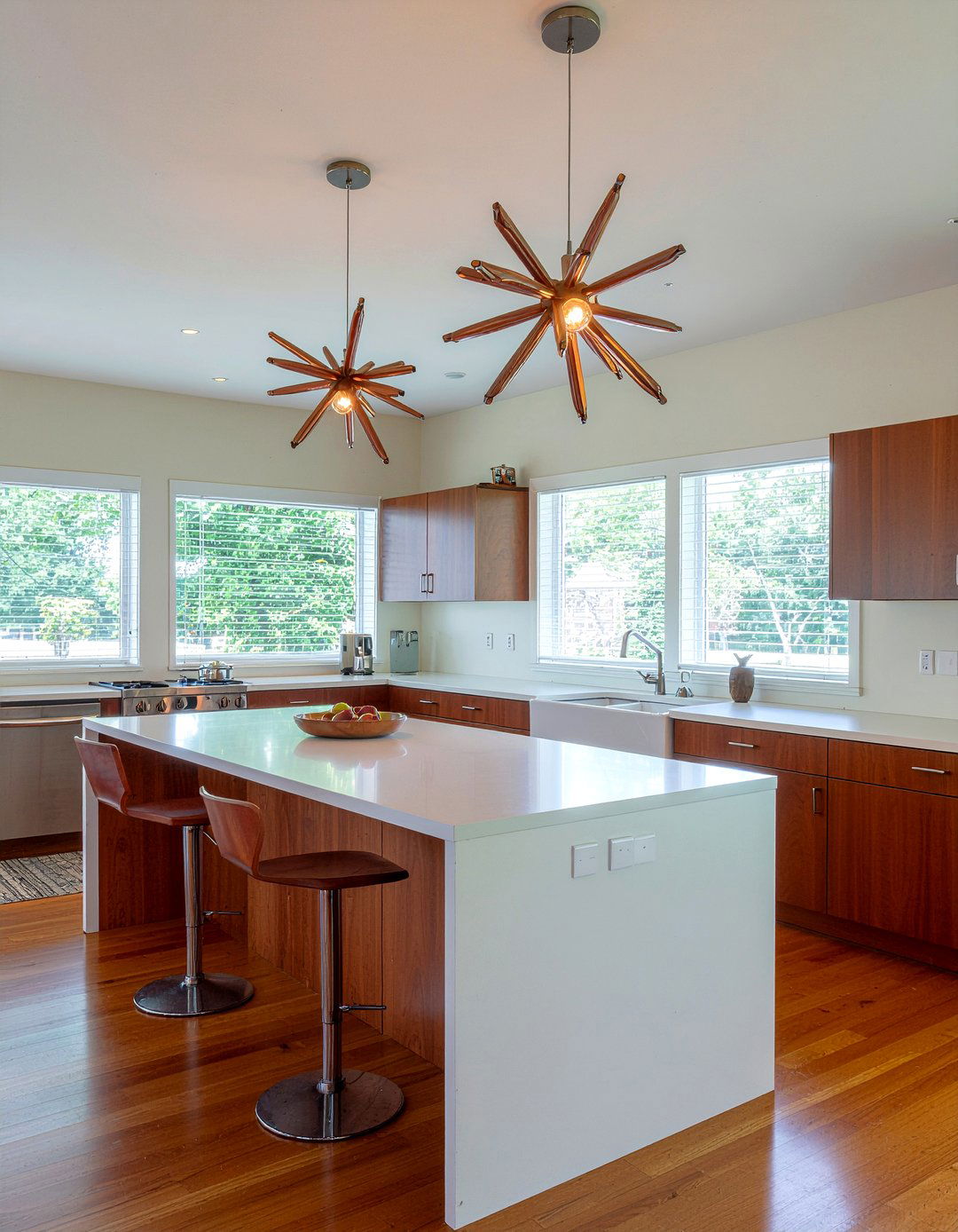 Mid Century Modern Kitchen Pendants - 30 modern pendant kitchen ideas