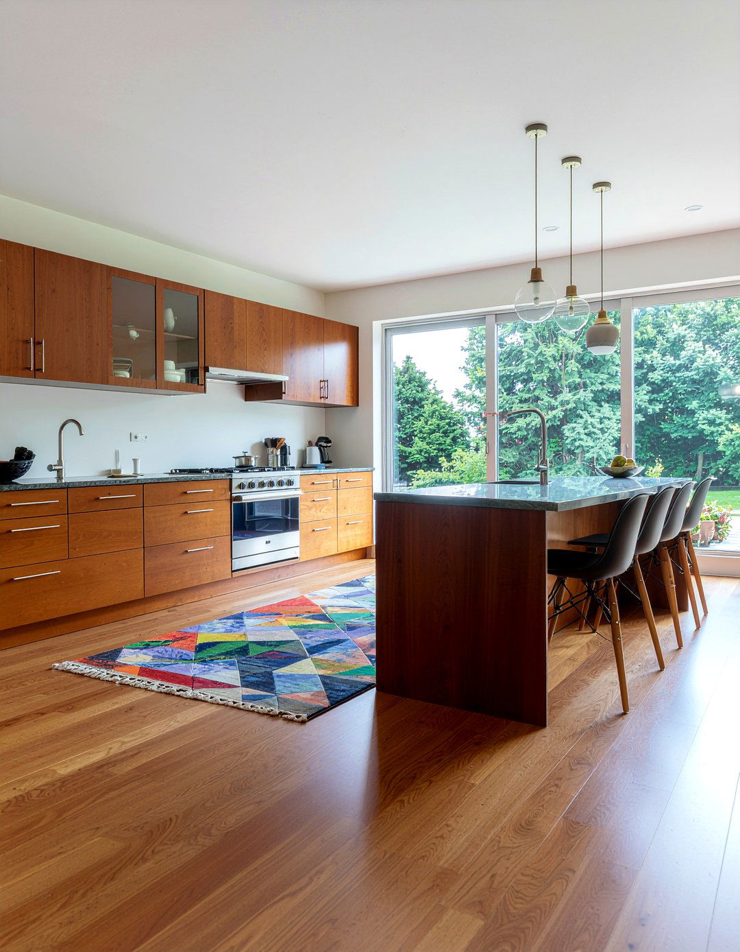 Mid Century Modern Laminate Kitchen - 30 laminate floor kitchen ideas