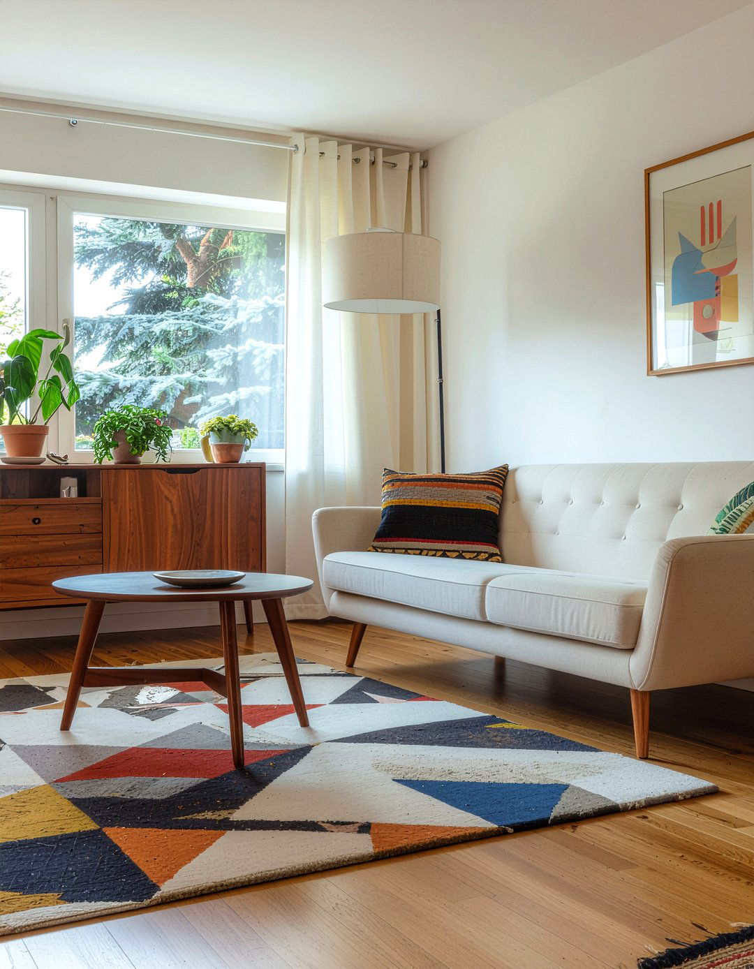 Mid Century Modern Living Room - 30 eclectic decor ideas