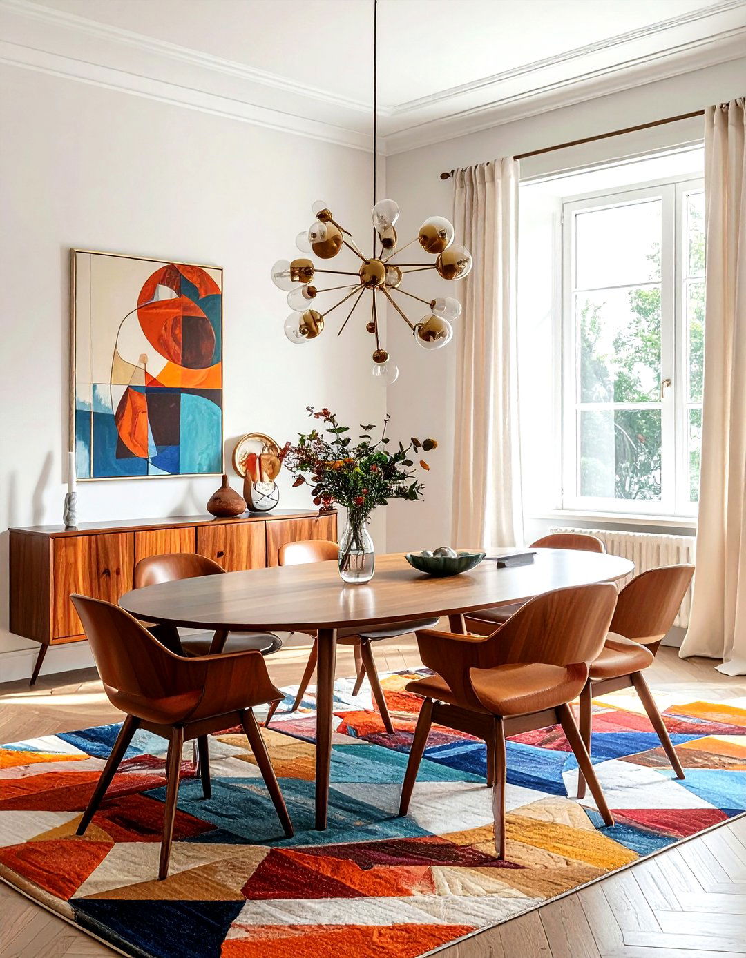 Mid Century Modern Luxury Dining - 30 luxe dining room ideas