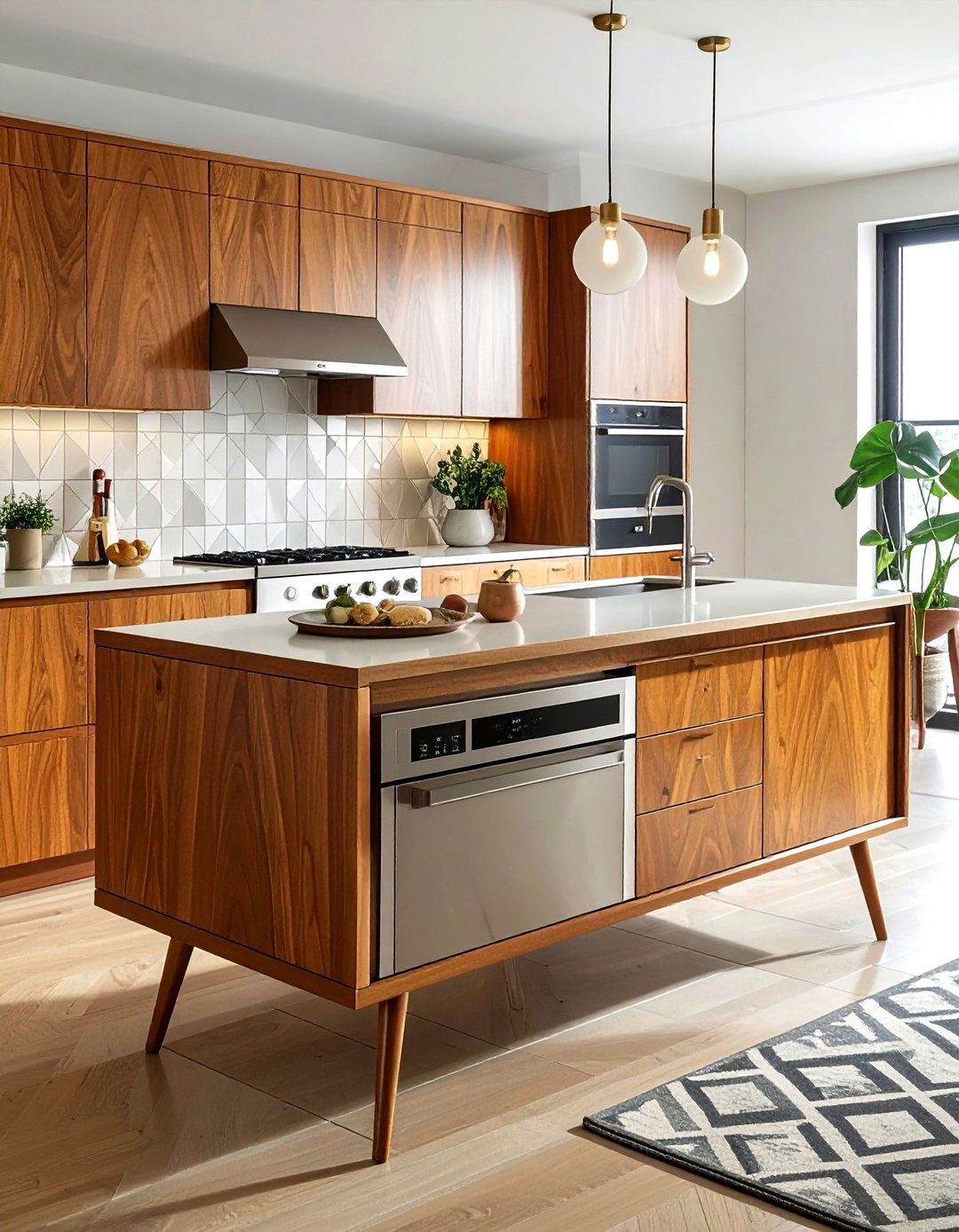 Mid Century Modern Microwave Drawer - 30 drawer microwave kitchen ideas