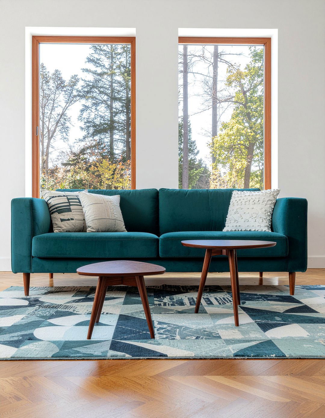 Mid Century Modern Nesting Tables - 30 living room nesting tables