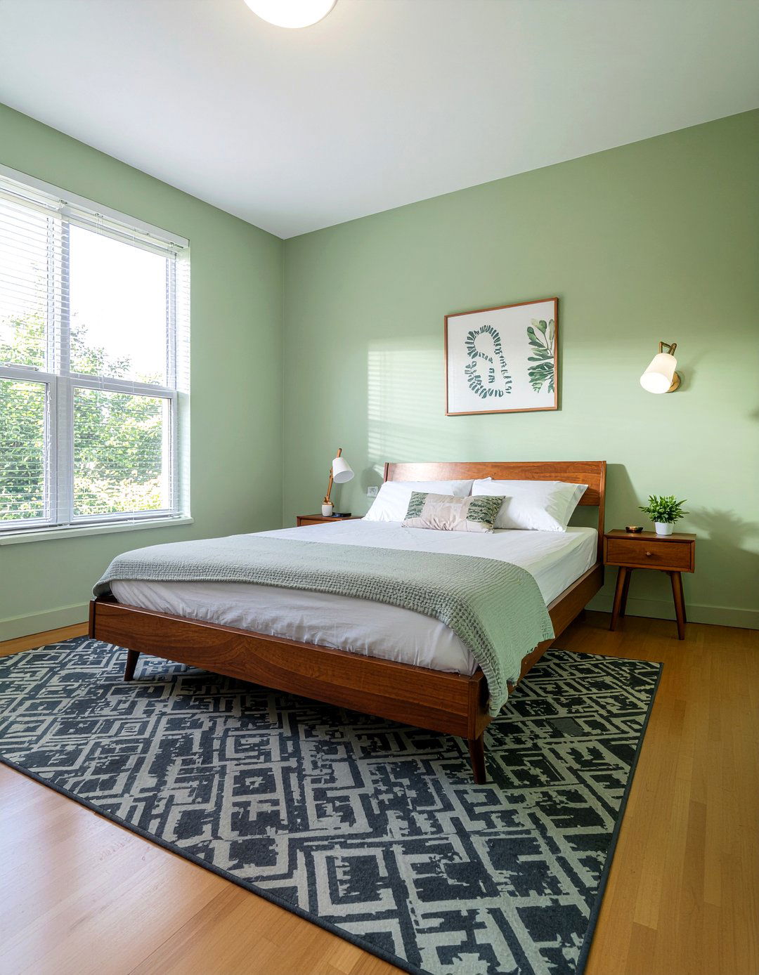 Mid Century Modern Olive Green Bedroom - 30 olive green bedroom ideas