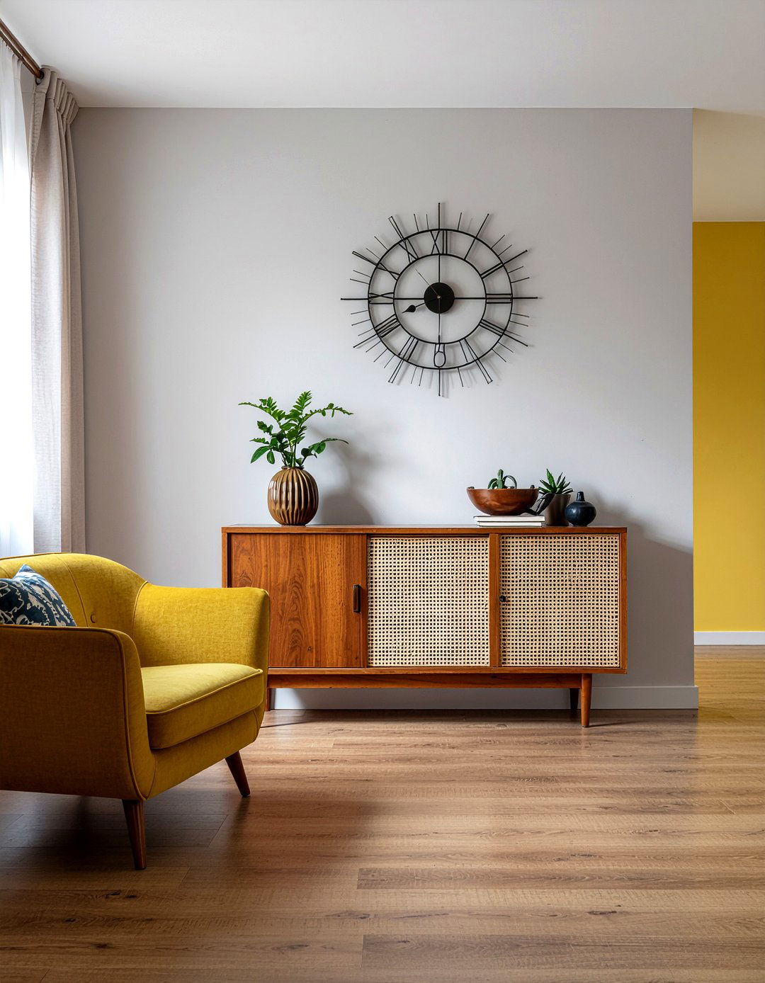 Mid Century Modern Organic - 30 retreat living room ideas