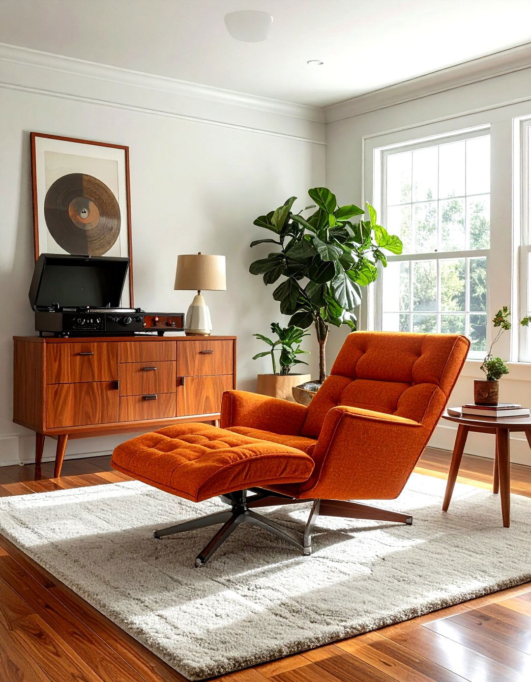 Mid Century Modern Recliner - 30 living room recliners