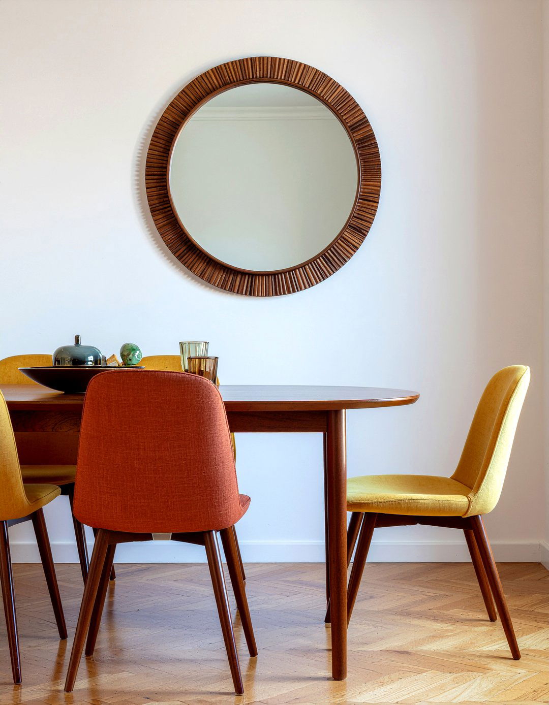 Mid Century Modern Round Mirror Decor - 30 round mirror dining room ideas