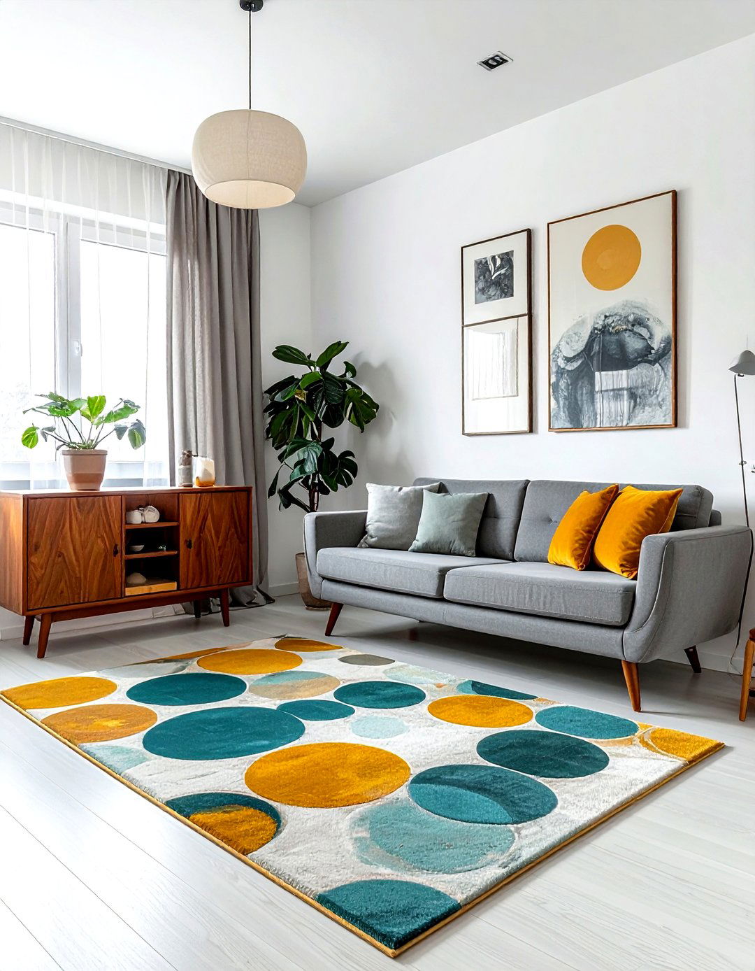 Mid Century Modern Rug - 30 area rug ideas