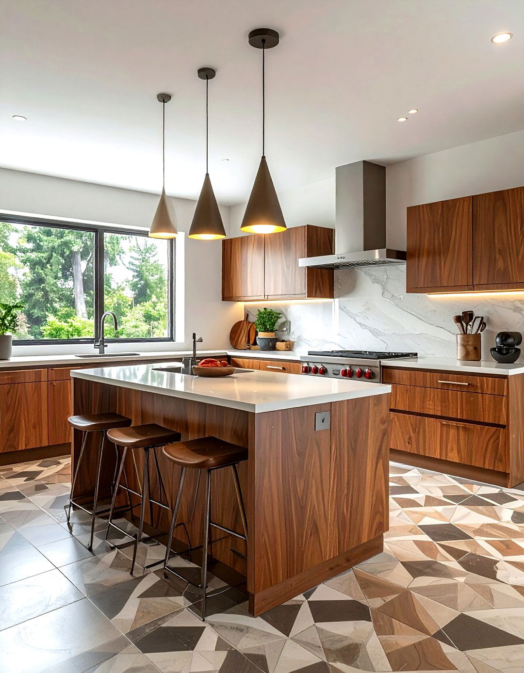 Mid Century Modern Sconce - 30 kitchen sconce ideas