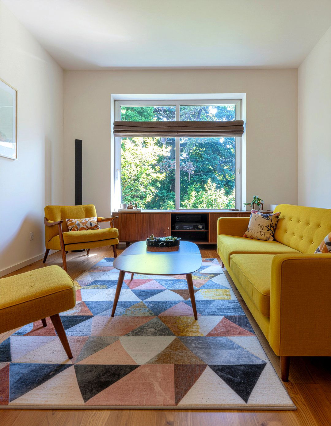 Mid Century Modern Seating Set - 30 living room sofa and loveseat ideas