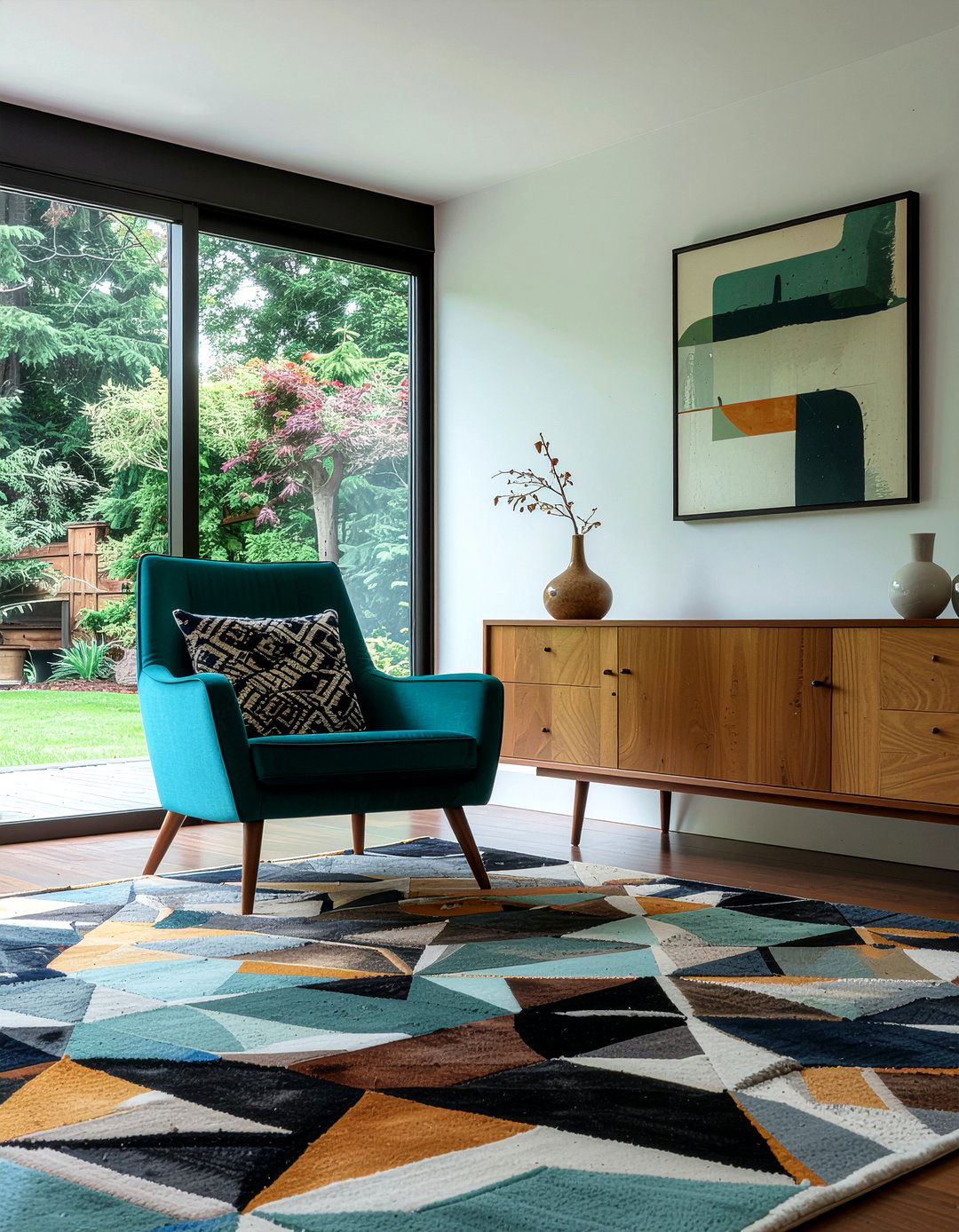 Mid Century Modern She Shed - 30 she shed living room ideas