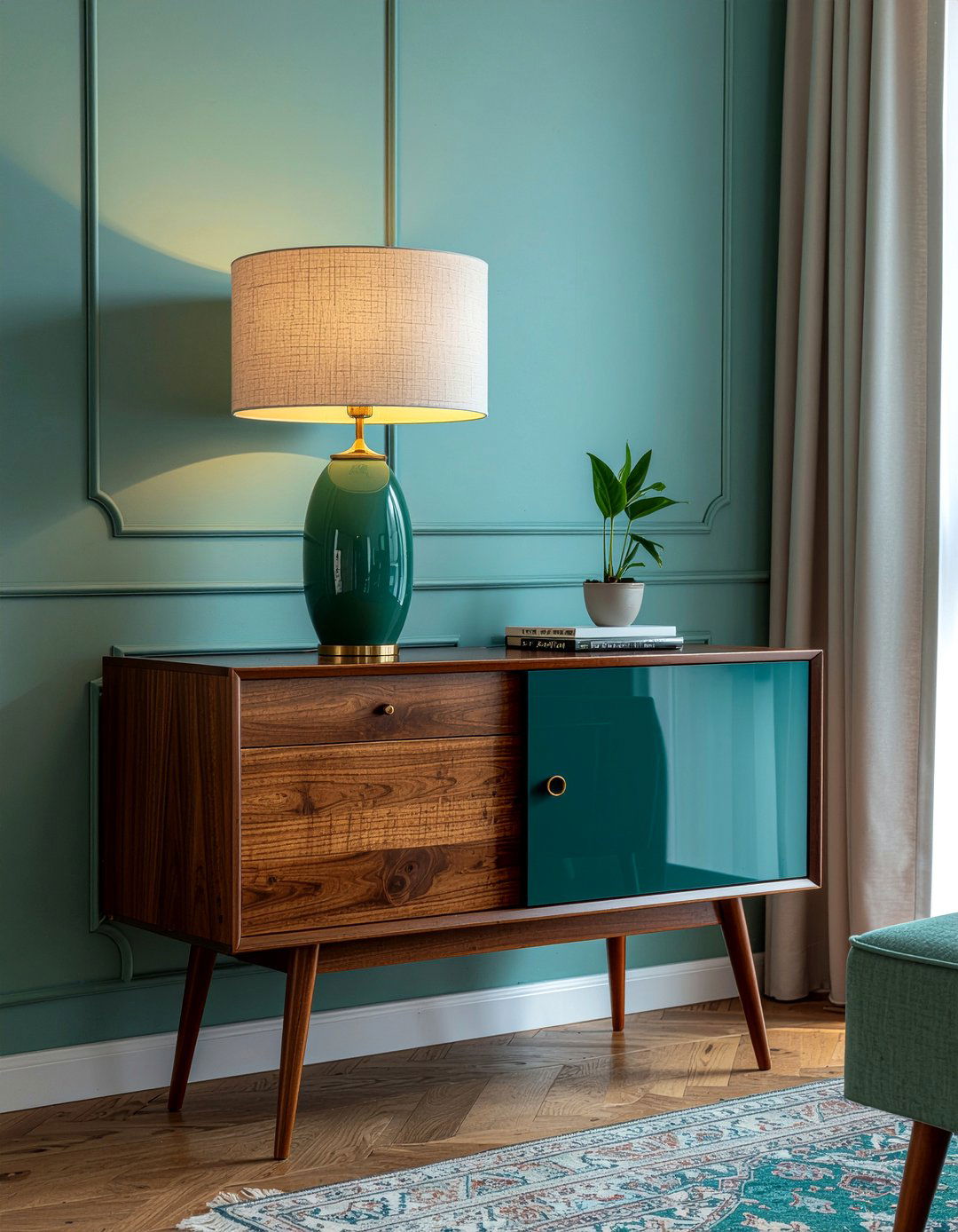 Mid Century Modern Sideboard - 30 dining room statement piece ideas