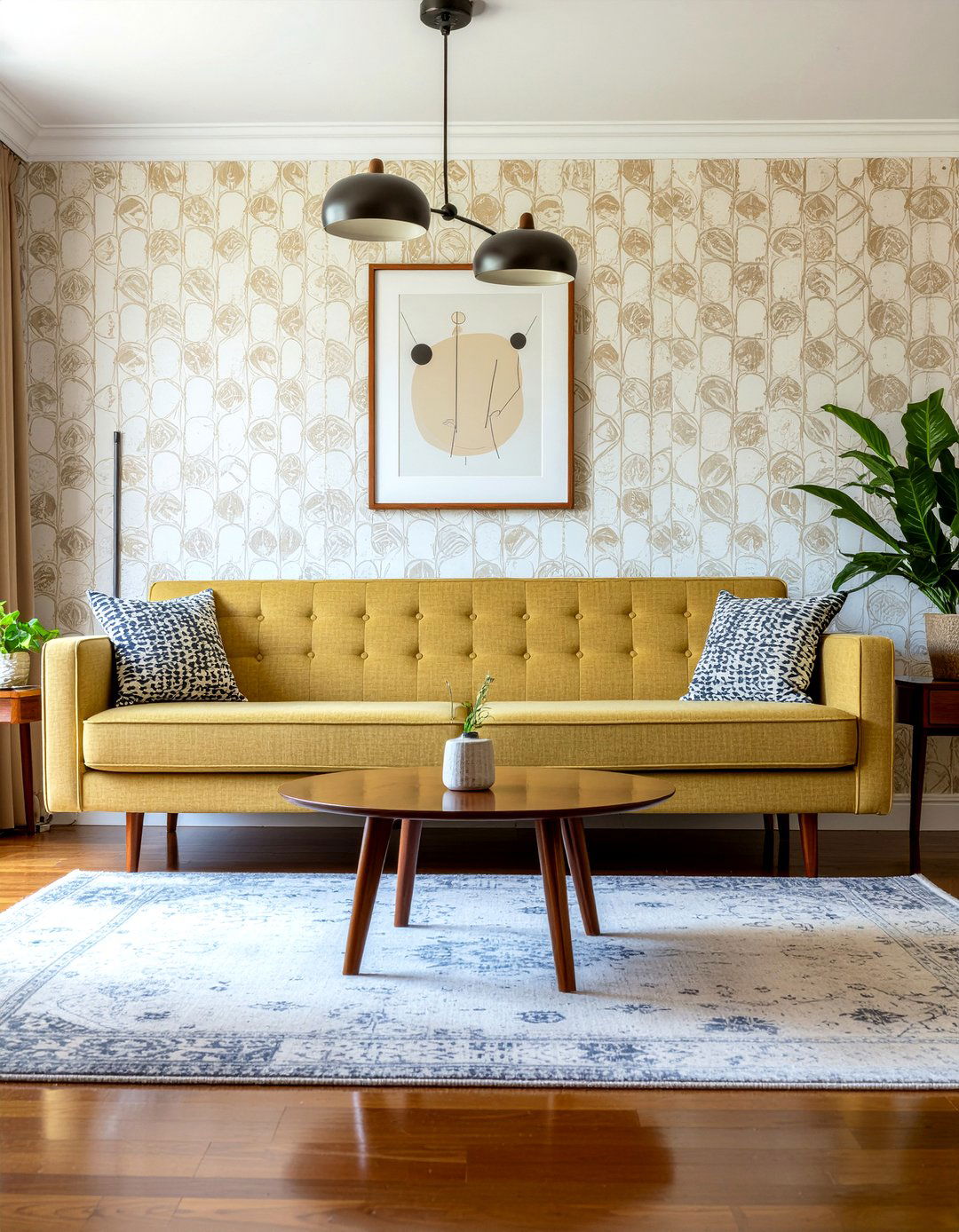 Mid Century Modern Sofa - 30 living room upholstered sofa ideas