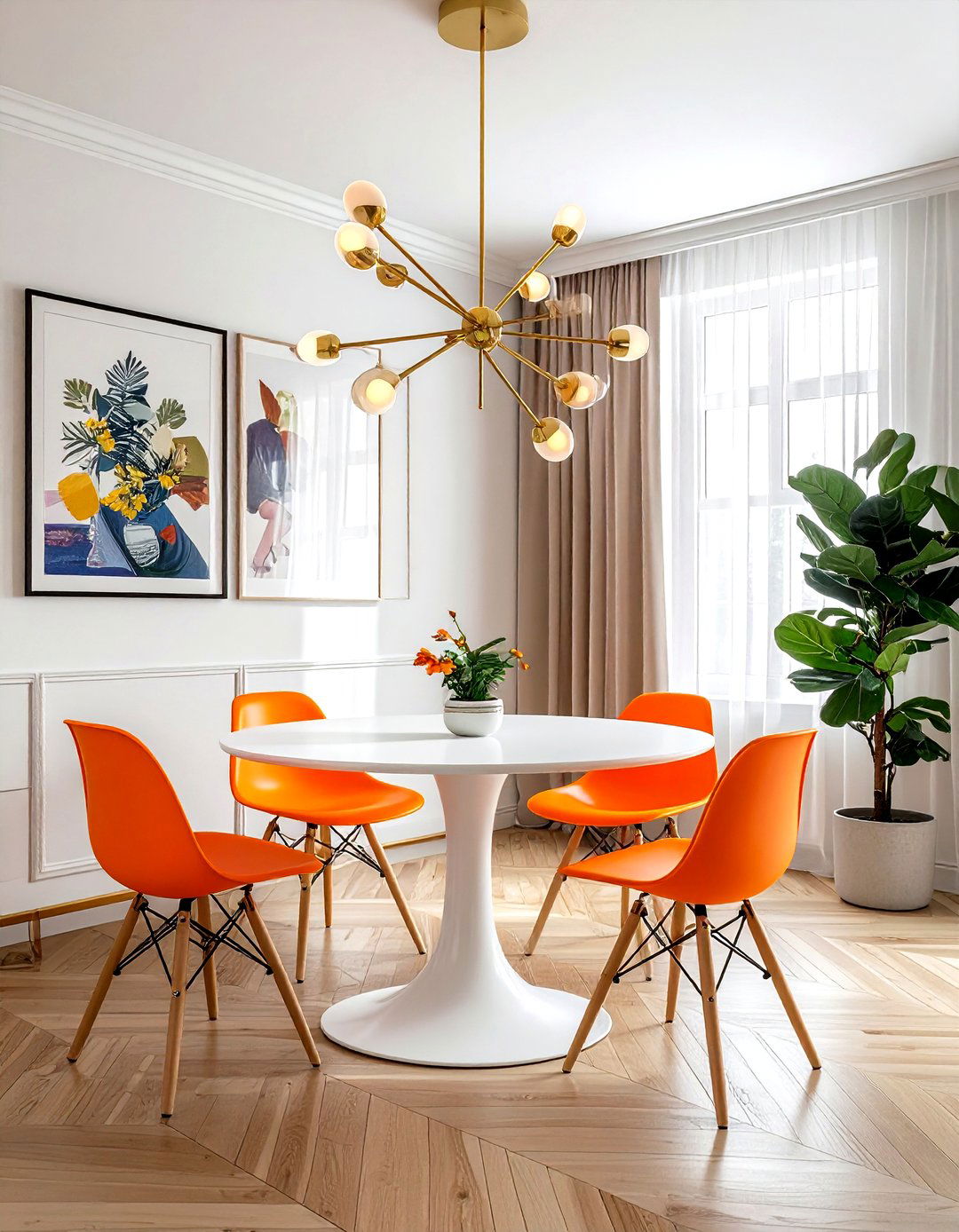 Mid Century Modern Sputnik - 30 dining room lighting design