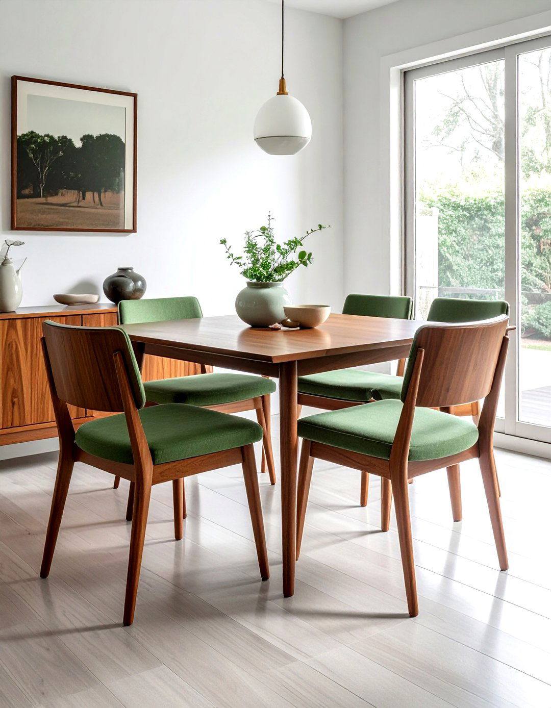 Mid Century Modern Square Dining Table - 30 square dining table ideas