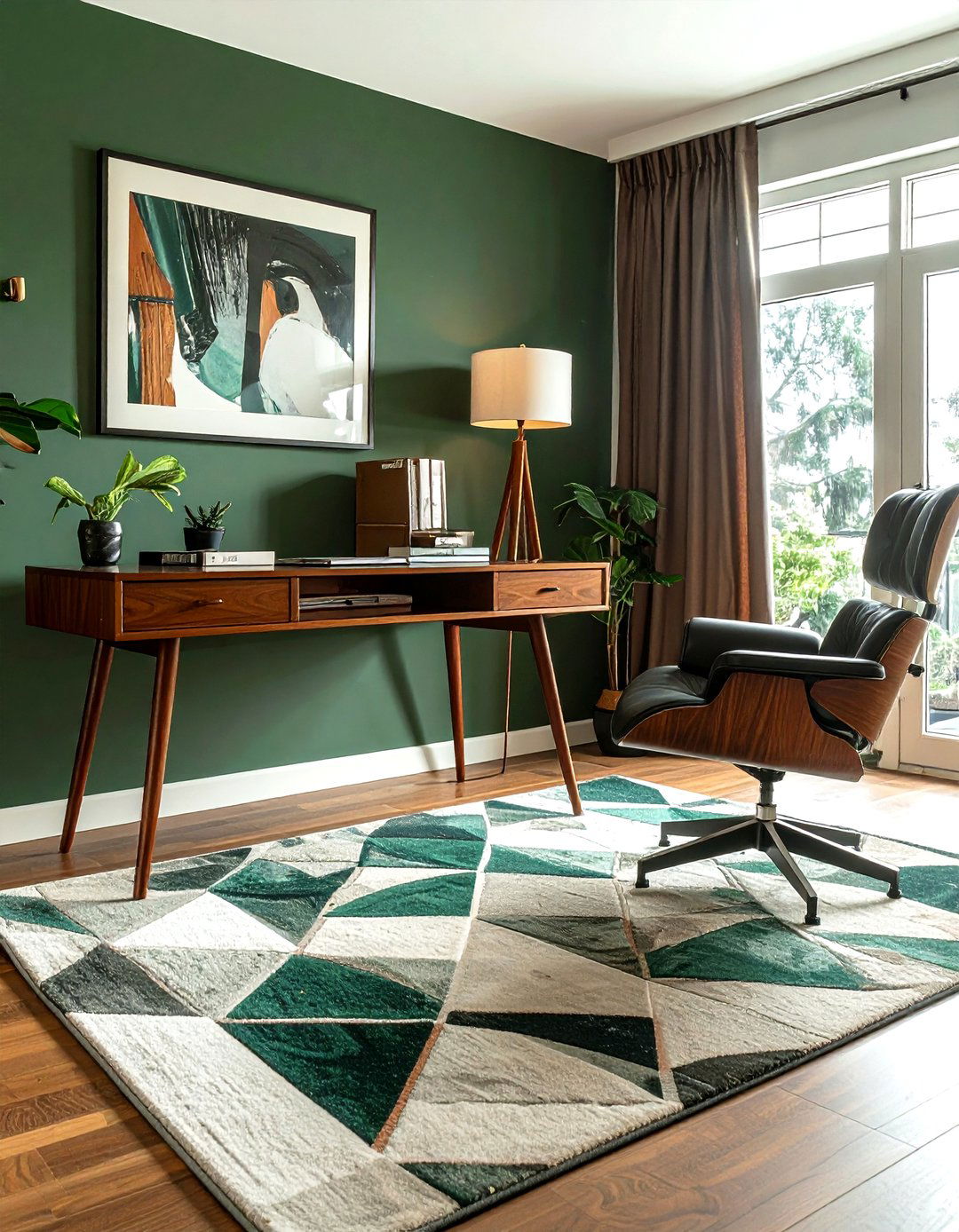 Mid Century Modern Study - 30 decor inspiration