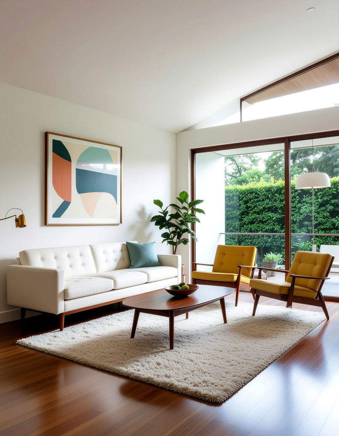 Mid Century Modern Style - 30 large living room ideas
