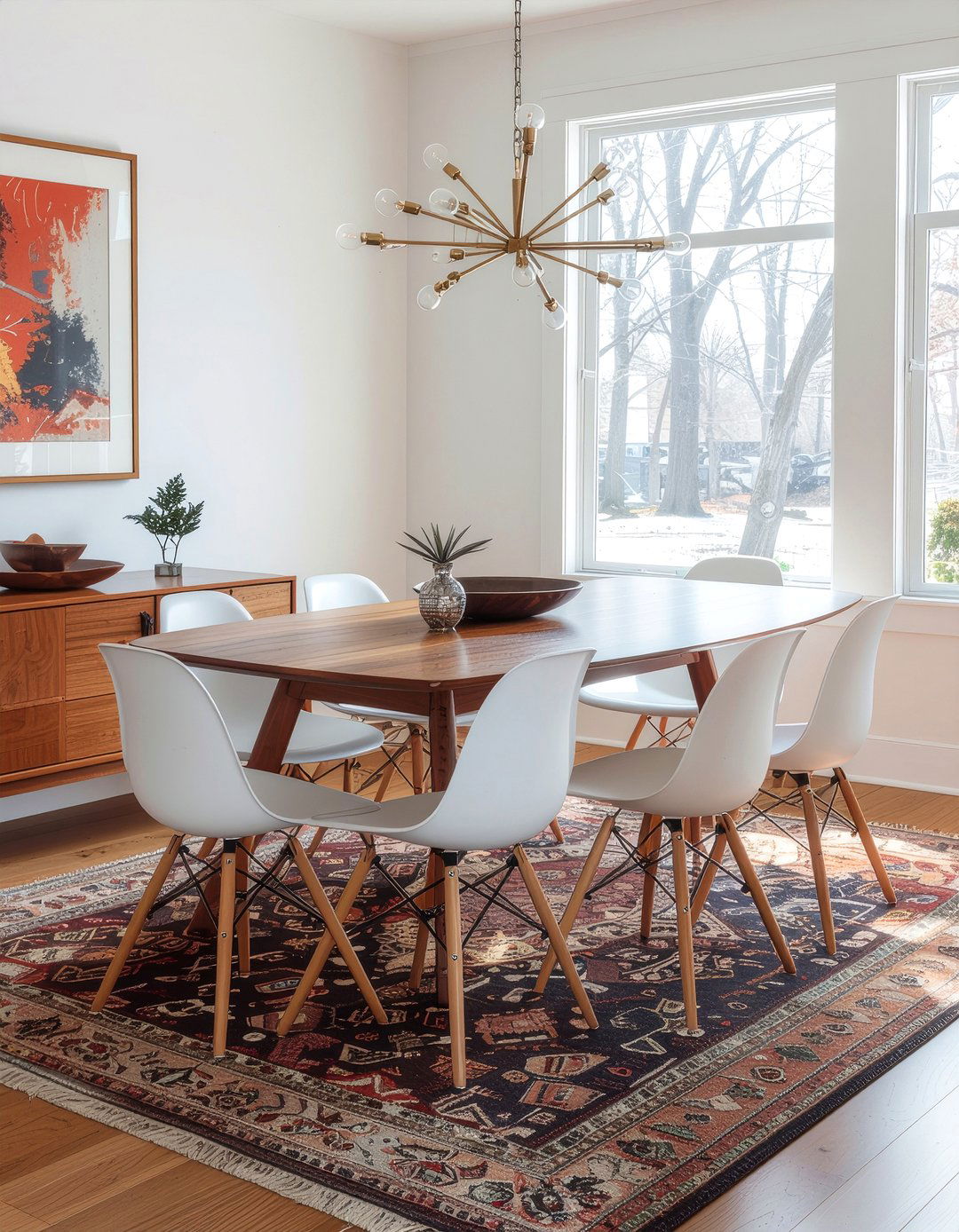 Mid Century Modern Table - 30 dining room table ideas