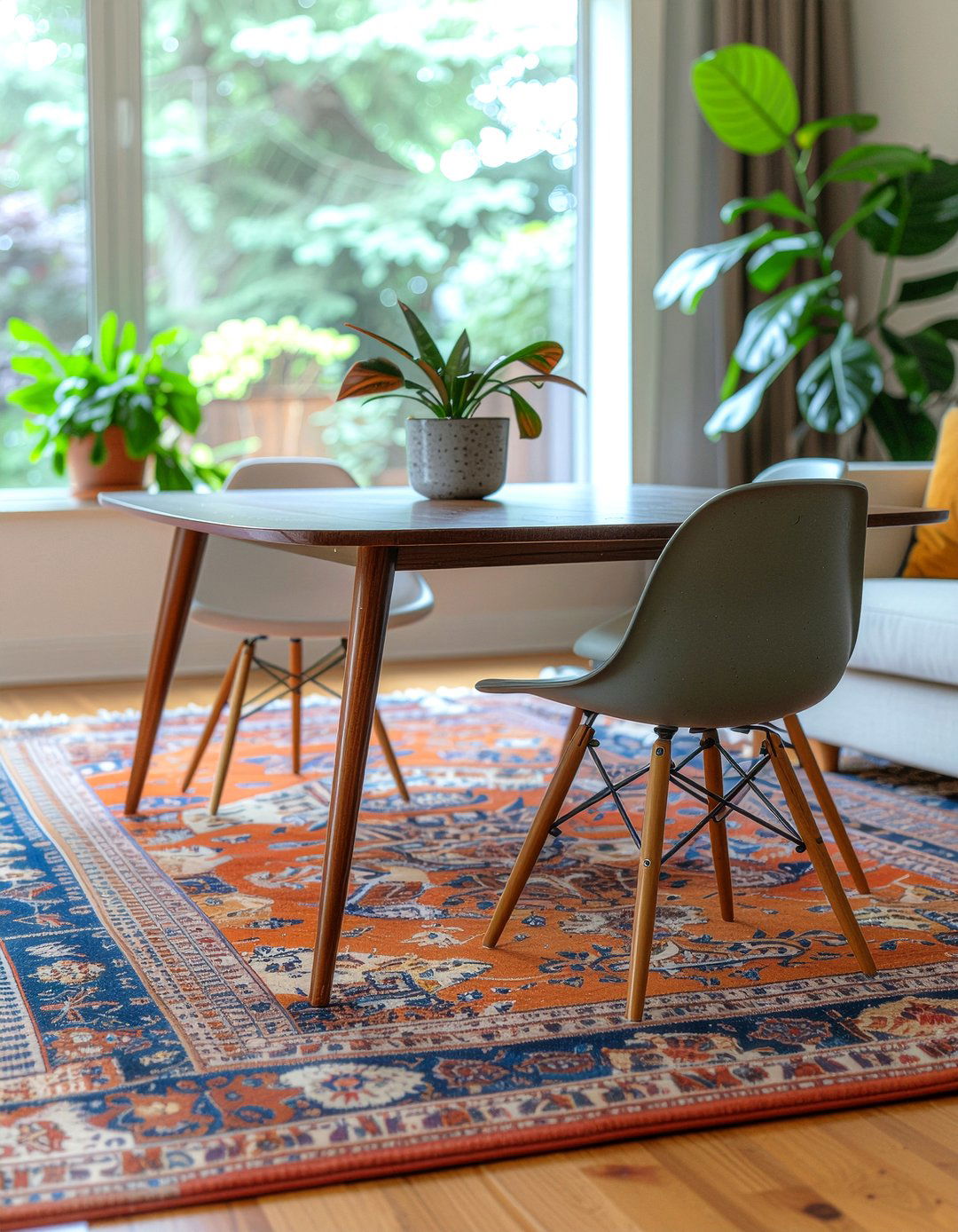 Mid Century Modern Table - 30 extendable dining ideas