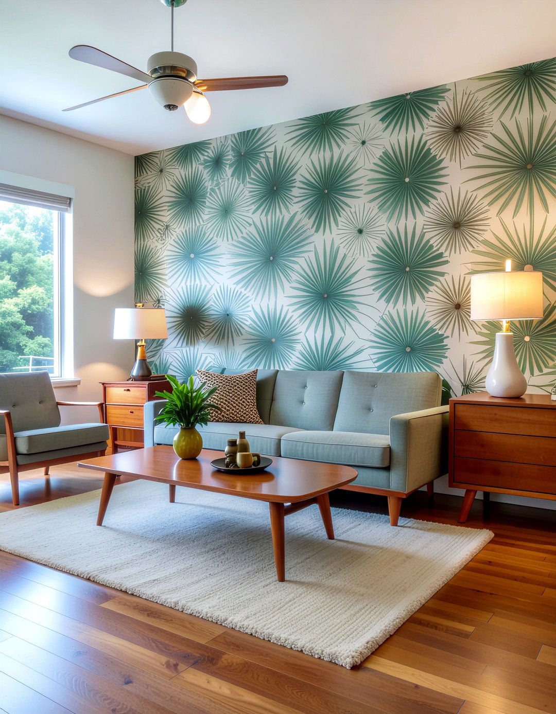 30 Stunning Living Room Accent Wall Wallpapers for Your Home