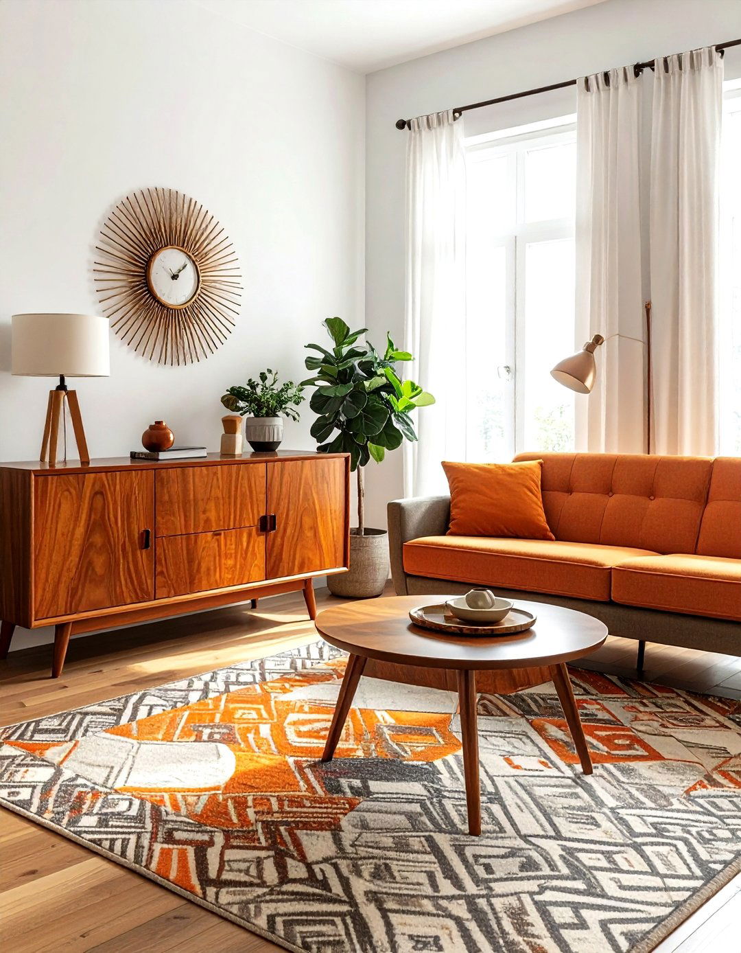 Mid Century Modern - 30 affordable living room ideas