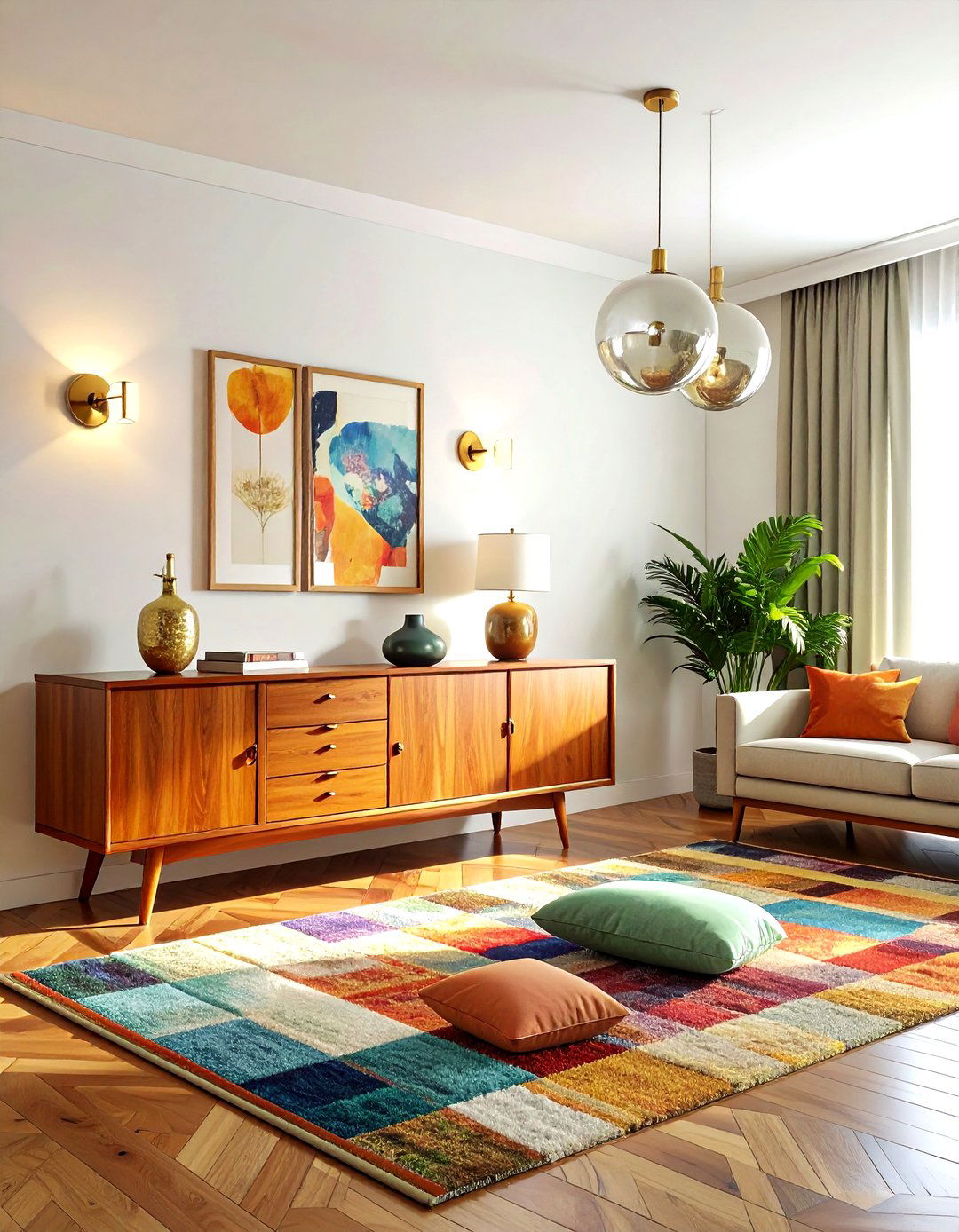 Mid Century Sconce - 30 wall sconce decor ideas