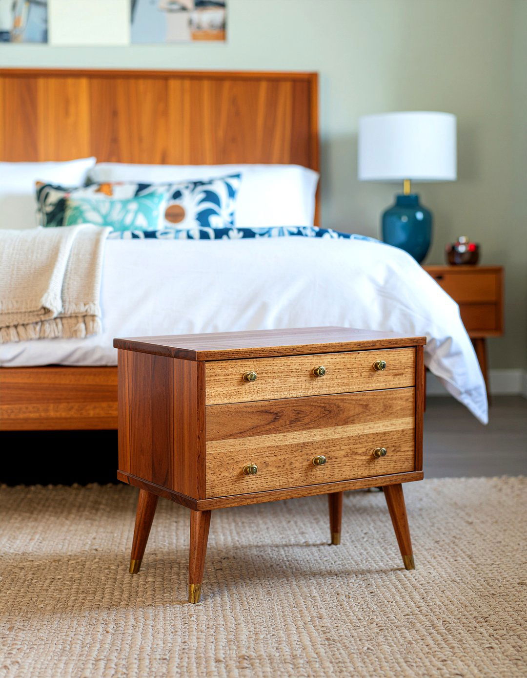 Mid Century Trunk - 30 bedroom storage trunks